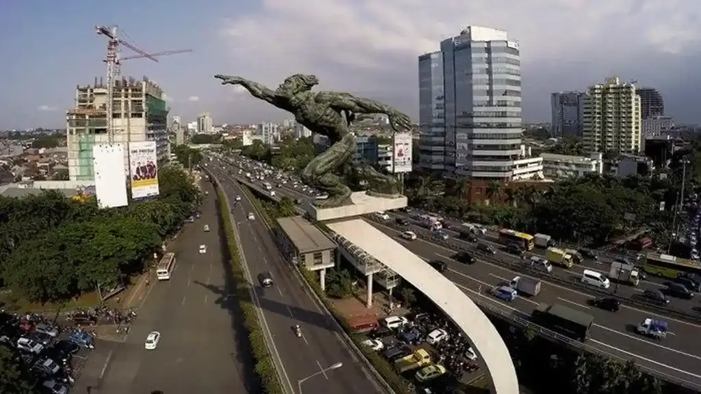 Patung Dirgantara Sejarah Patung Pancoran 1024x576